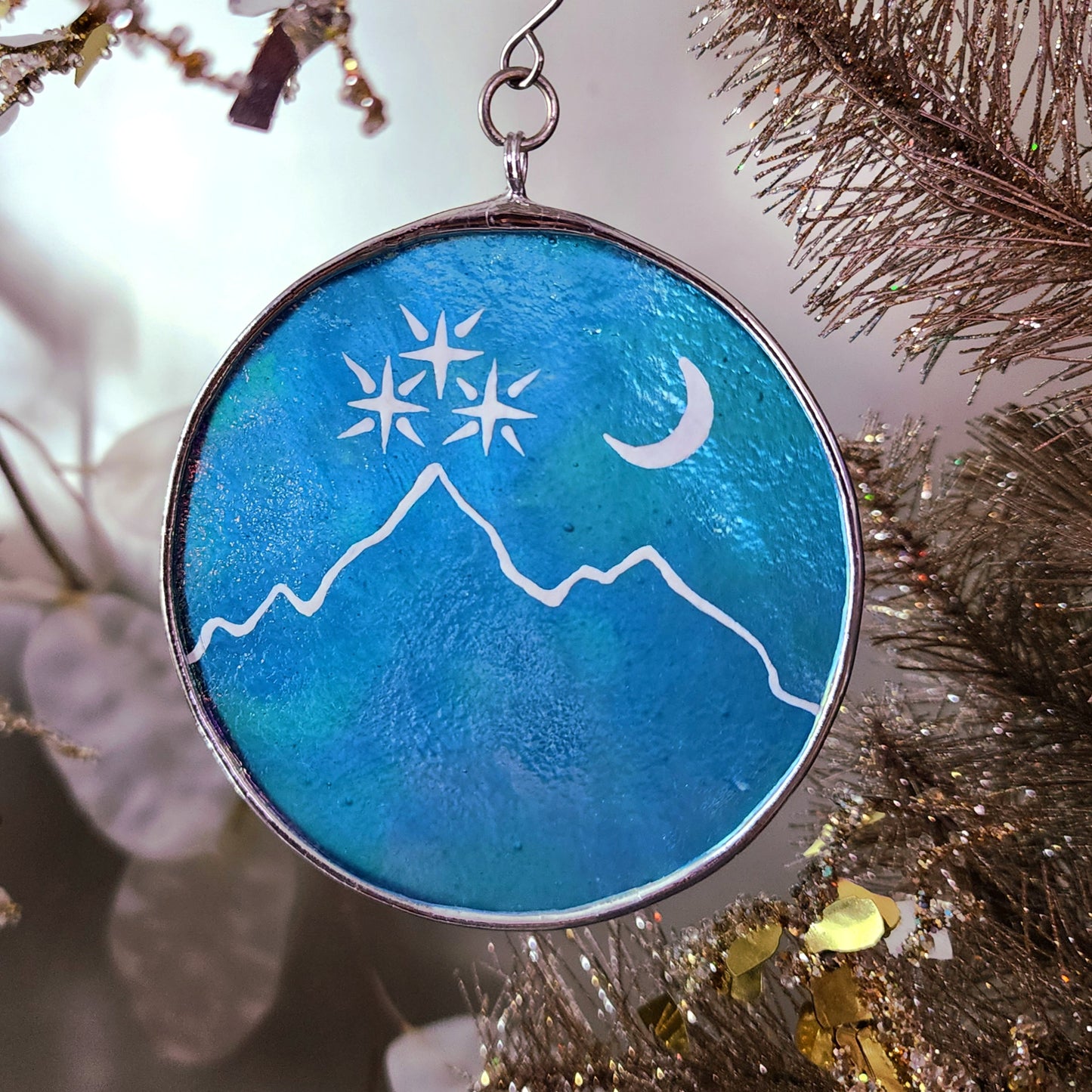 ACOTAR Blue Velaris Ornament