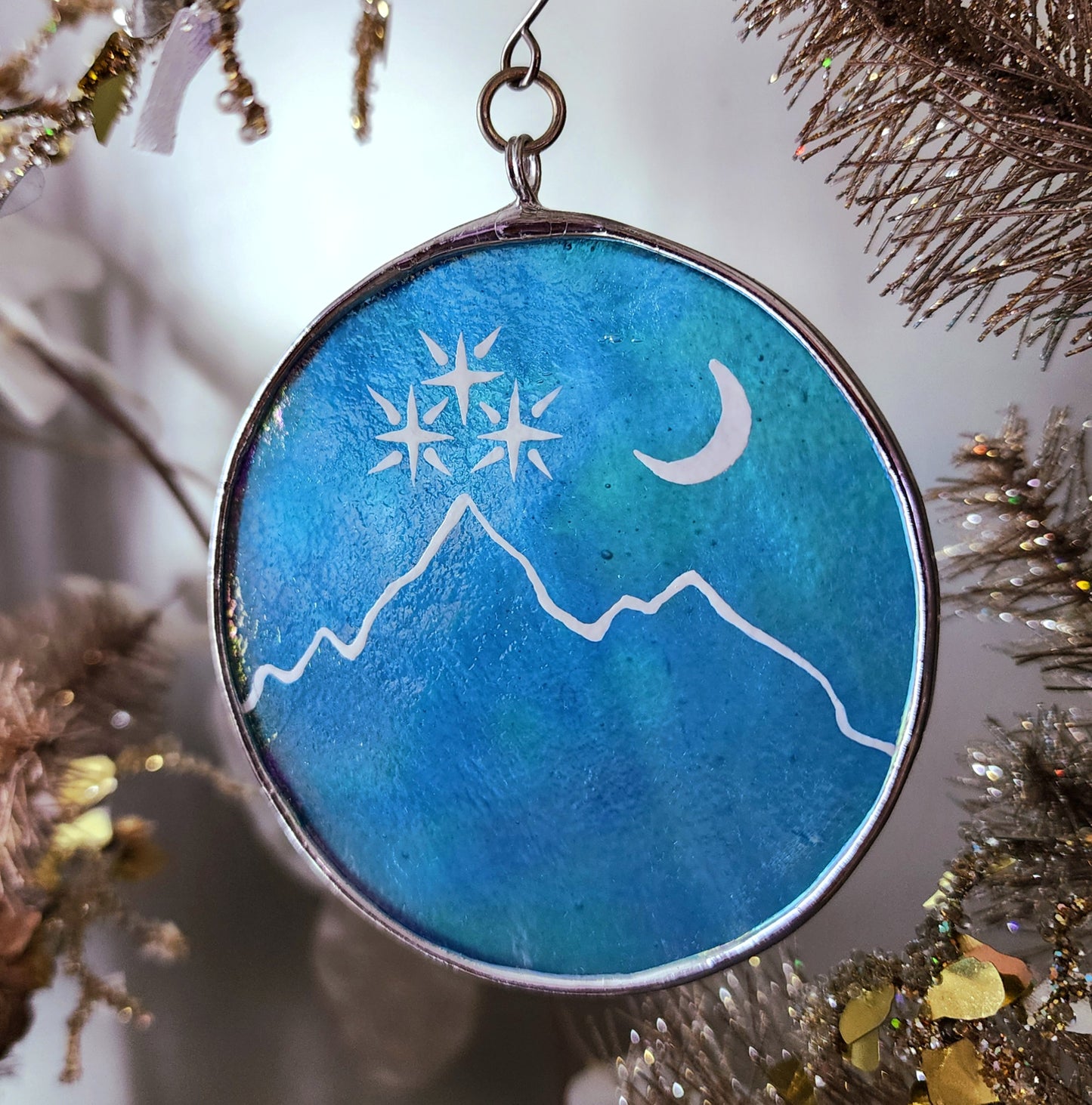 ACOTAR Blue Velaris Ornament