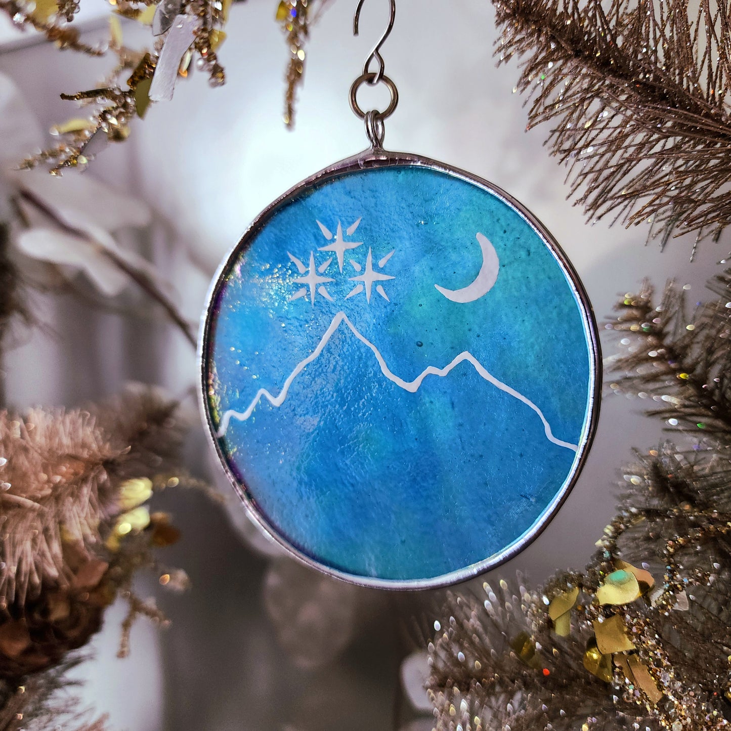 ACOTAR Blue Velaris Ornament