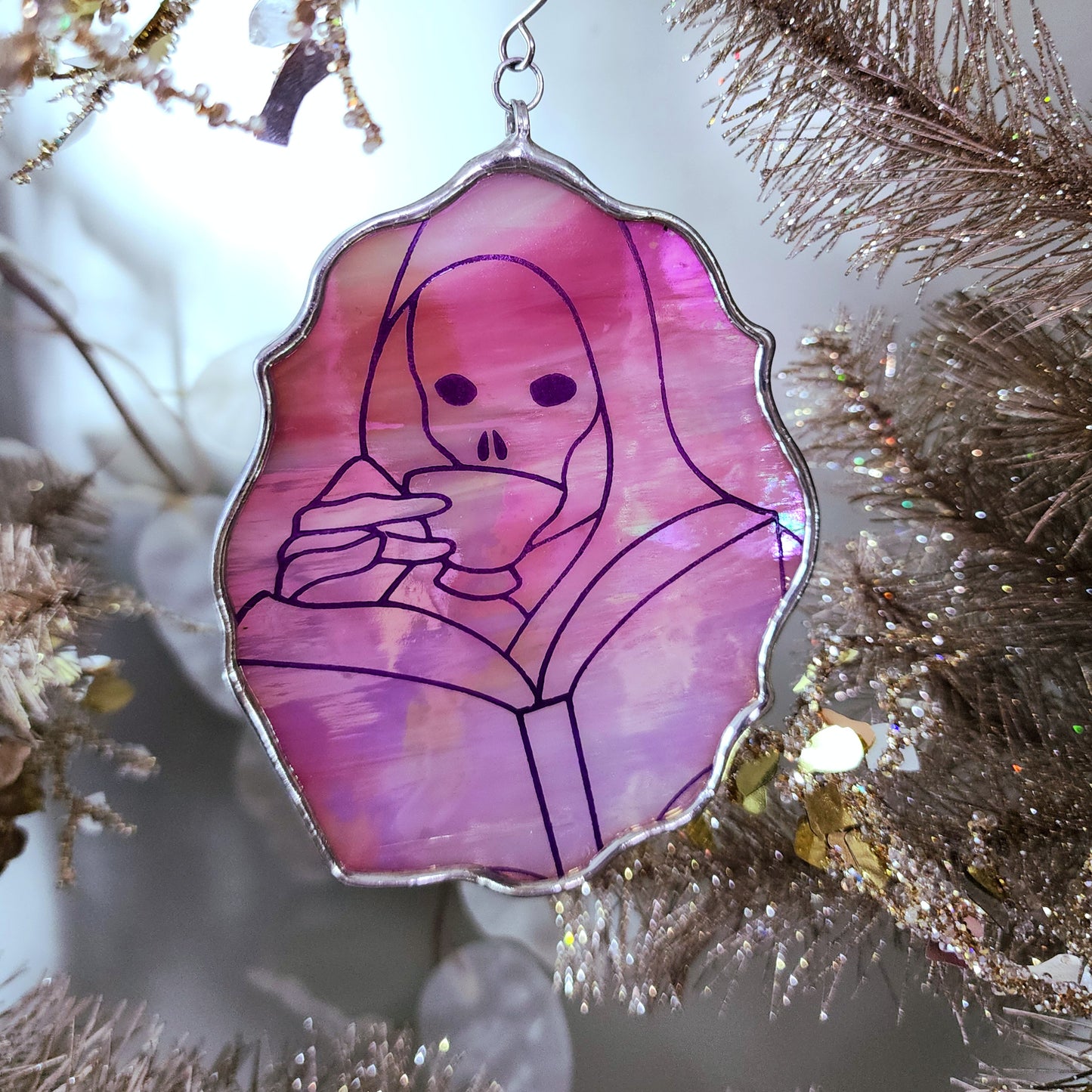 ACOTAR Pink Suriel Tea Time Ornament