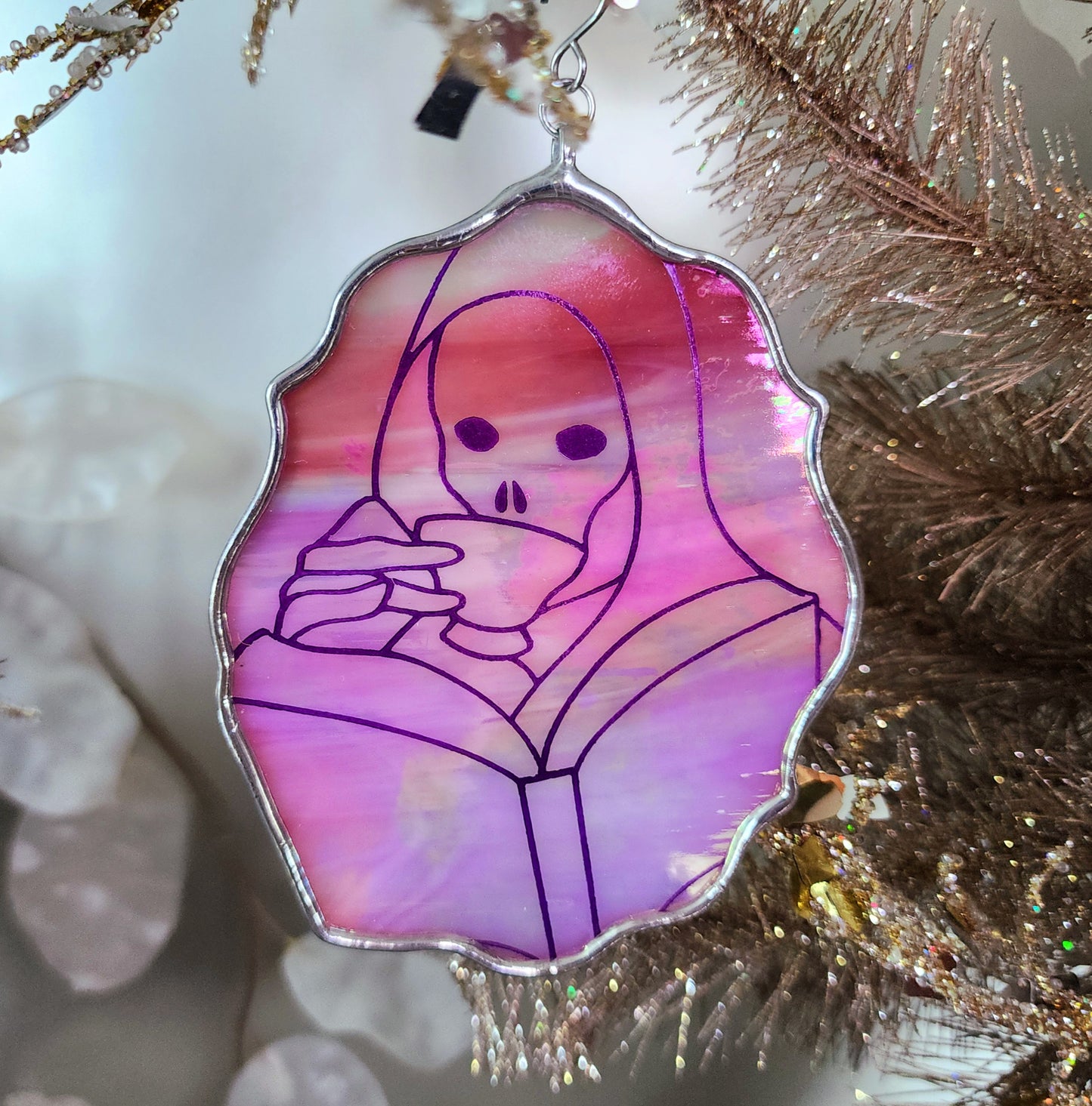 ACOTAR Pink Suriel Tea Time Ornament