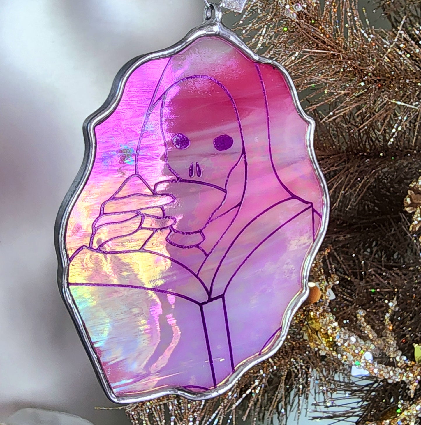 ACOTAR Pink Suriel Tea Time Ornament