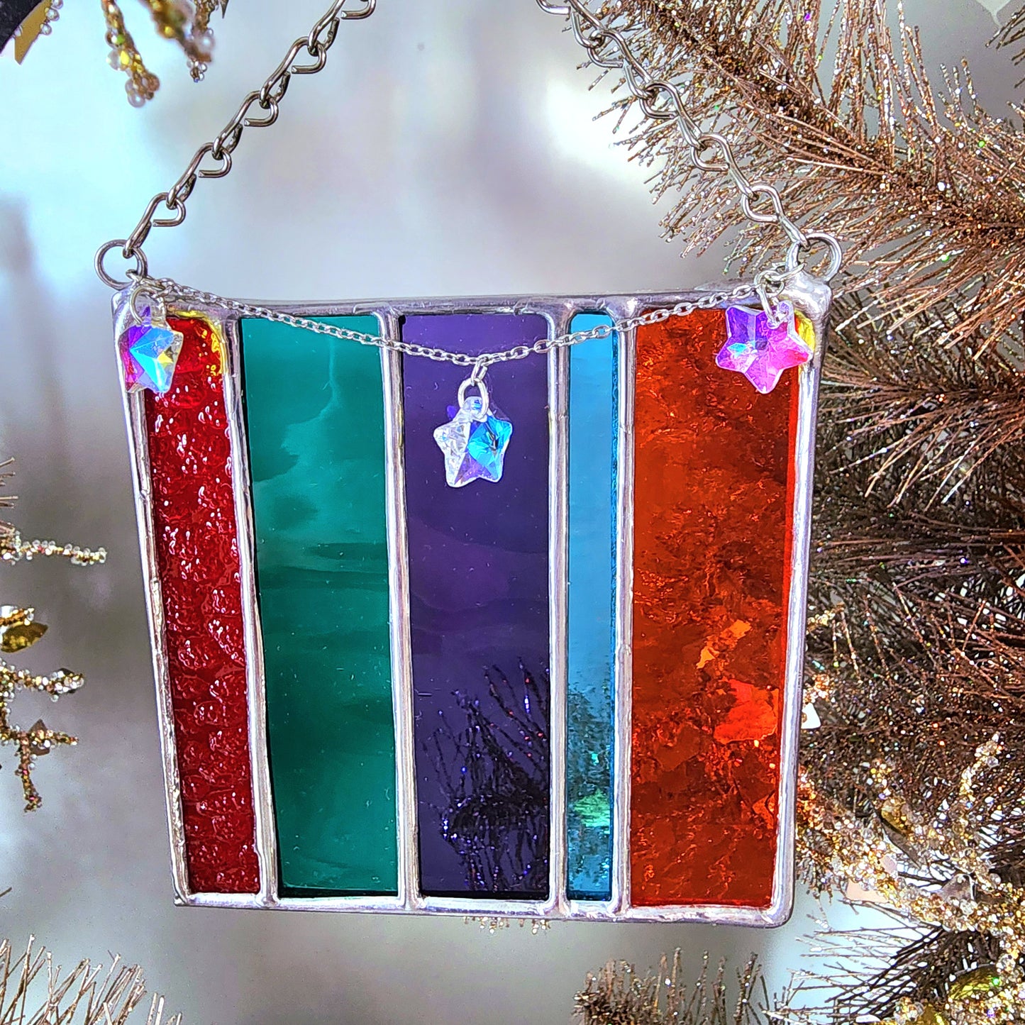 ACOTAR Book Stack Suncatcher