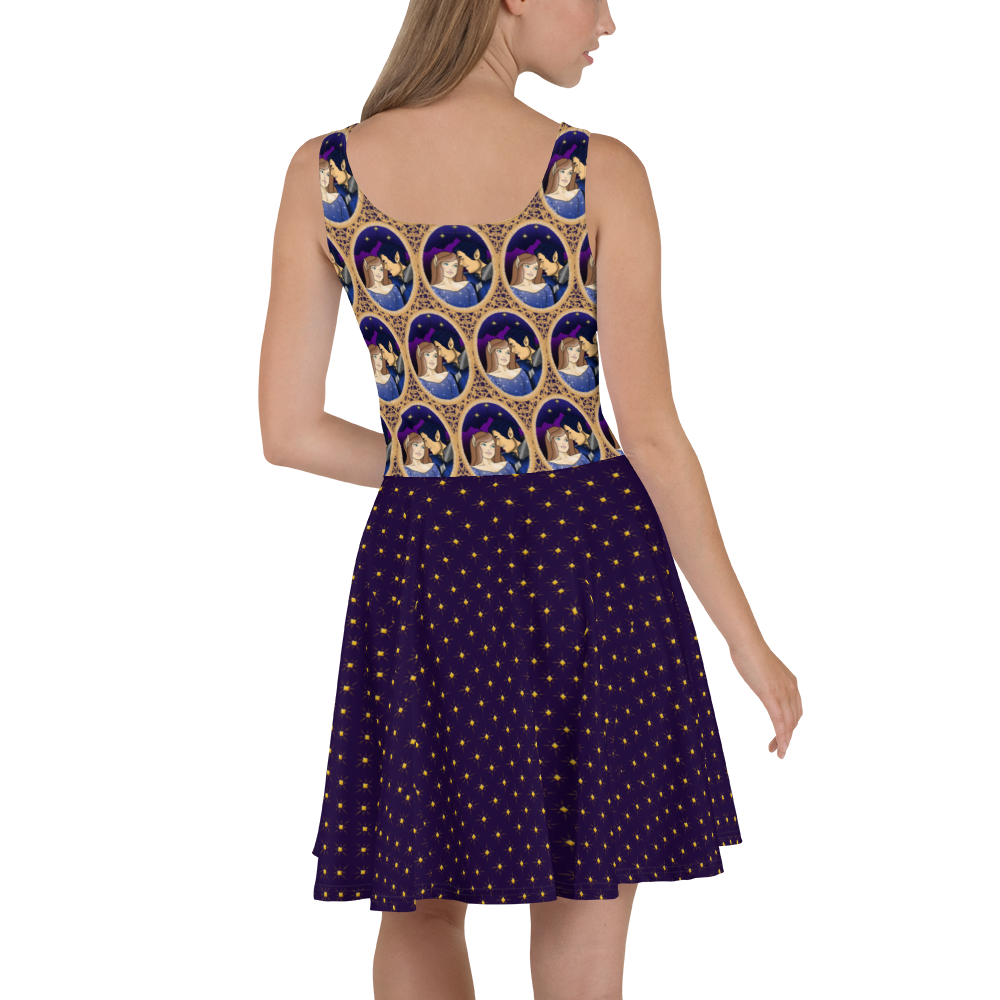 ACOTAR Feysand Portait Officially Licensed Skater Dress