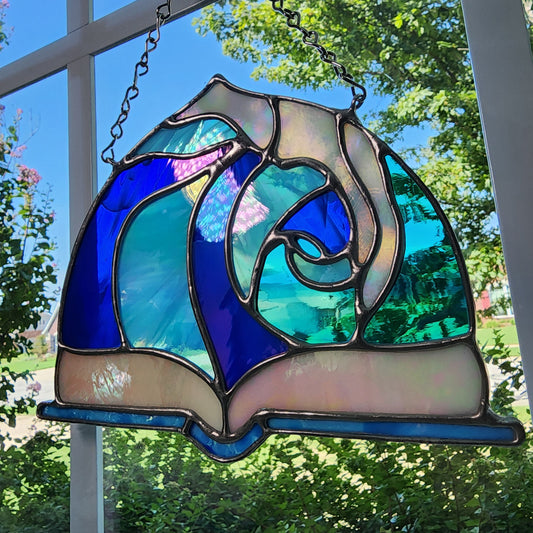 Summer Court Stained Glass Suncatcher - Courts of Prythian Collection - SJM Merch, ACOTAR Book Decor