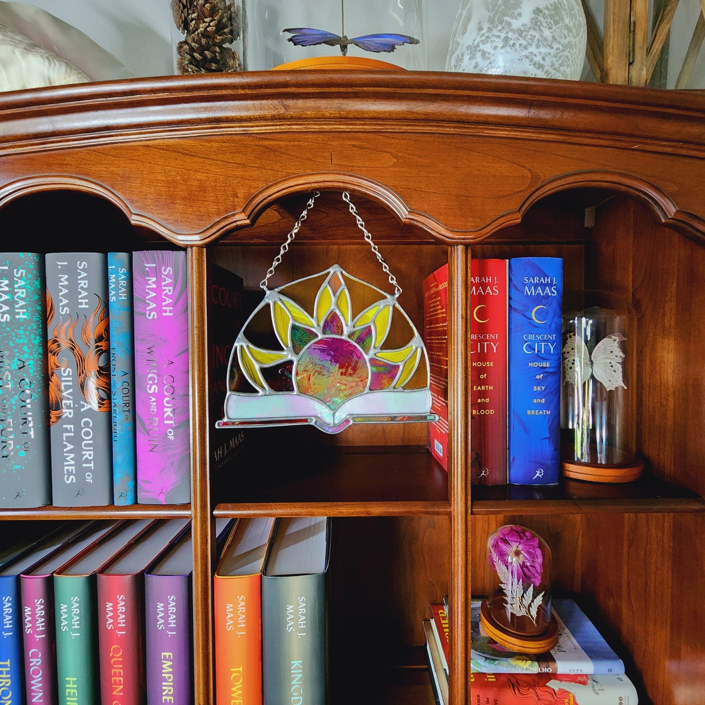 Day Court Stained Glass Suncatcher - Courts of Prythian Collection - SJM Merch, ACOTAR Book Decor