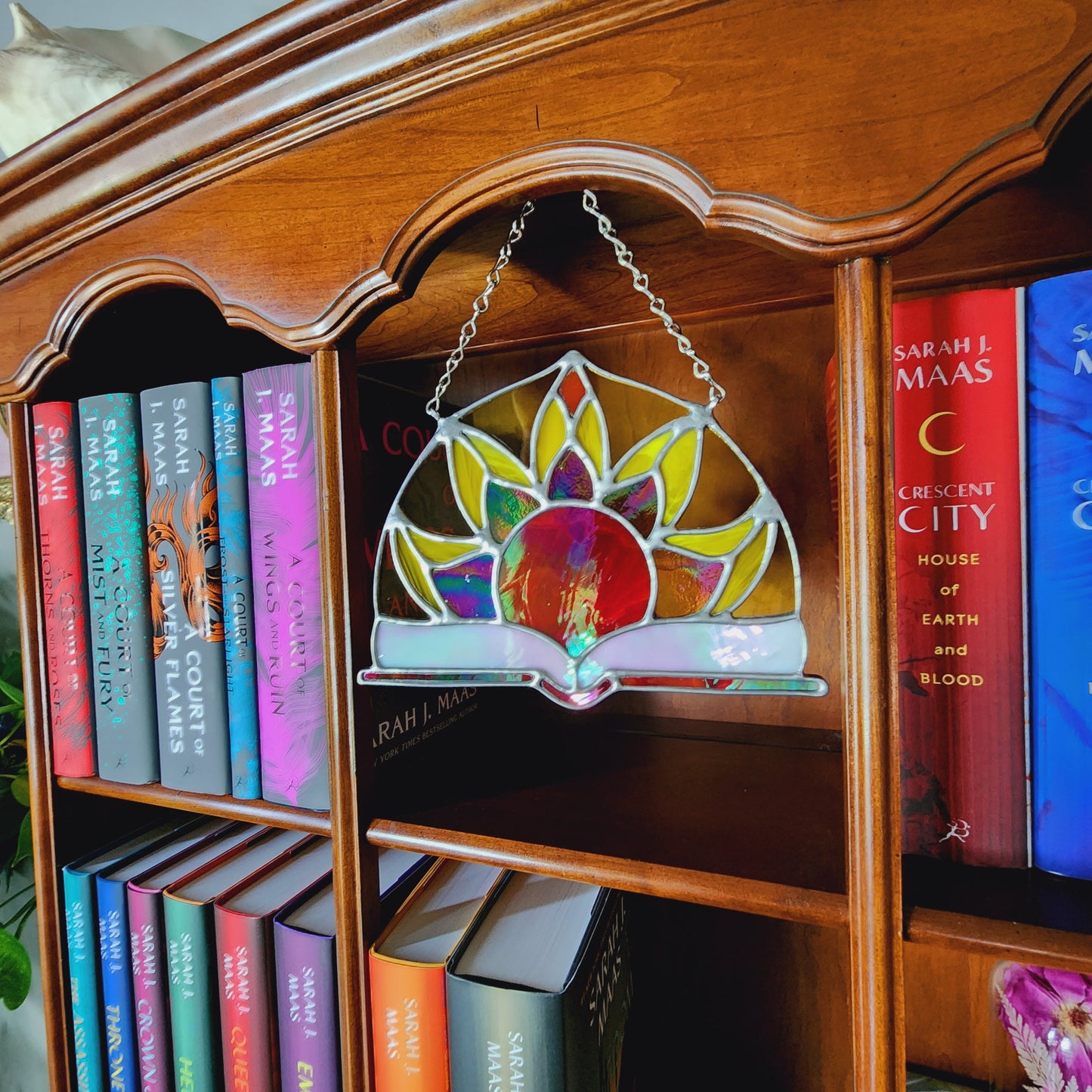 Day Court Stained Glass Suncatcher - Courts of Prythian Collection - SJM Merch, ACOTAR Book Decor