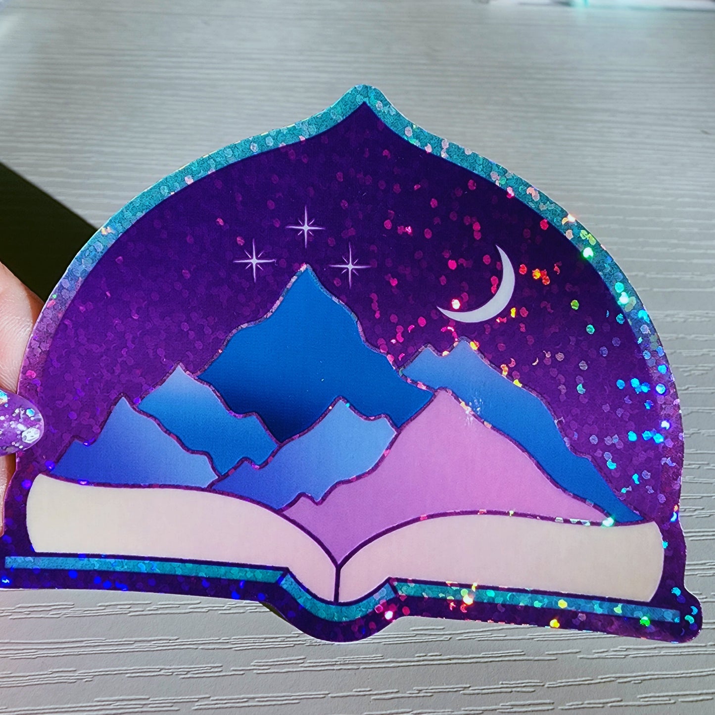 Night Court Book Sticker - 3x4 inches Officially Licensed ACOTAR Merch of Sarah J Maas