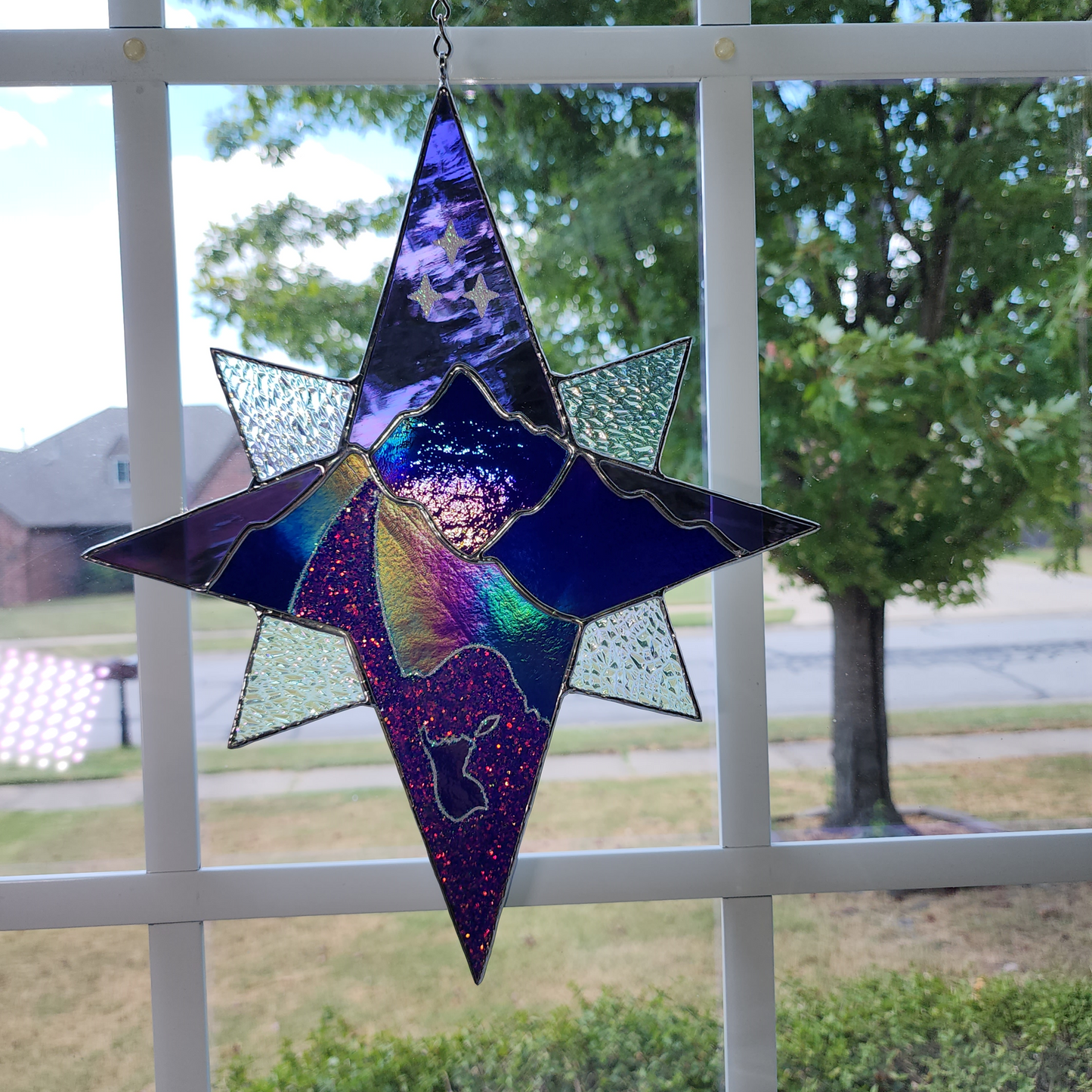 Night Court Star Officially Licensed Sarah J Maas Stained Glass Panel