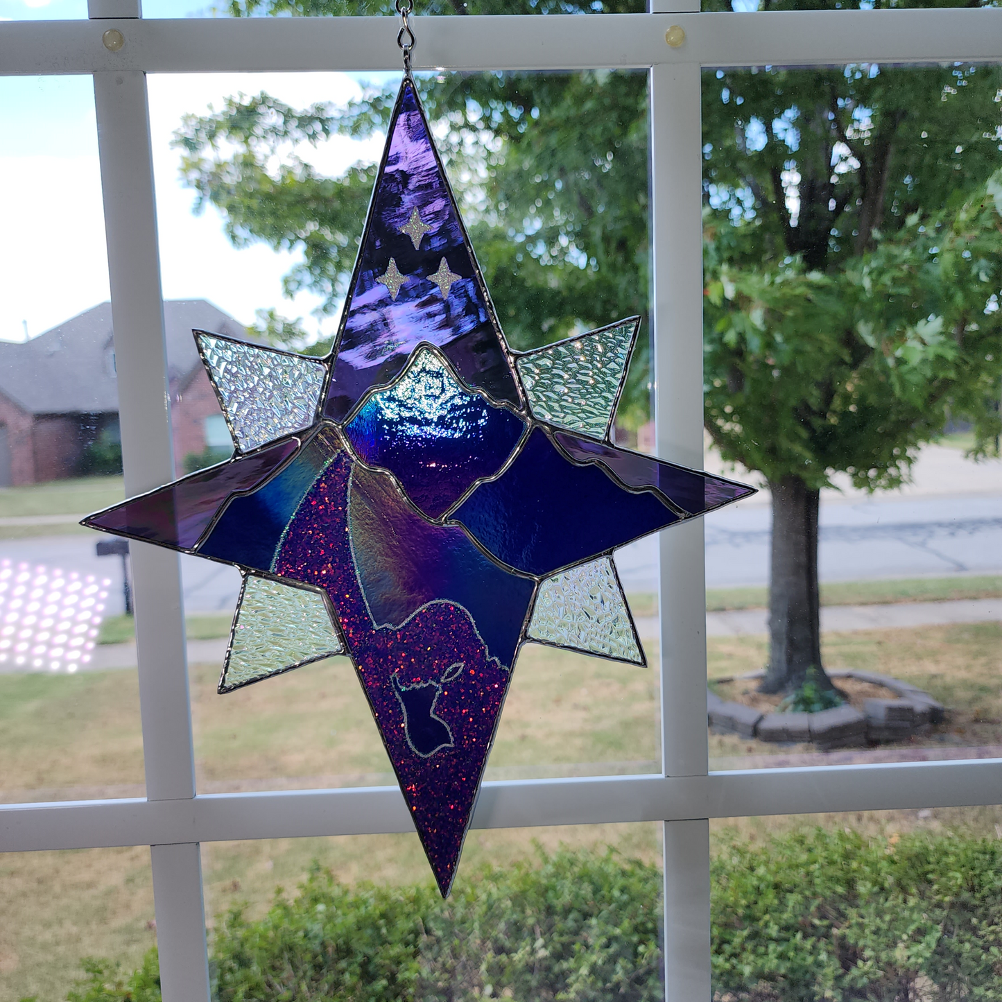 Night Court Star Officially Licensed Sarah J Maas Stained Glass Panel