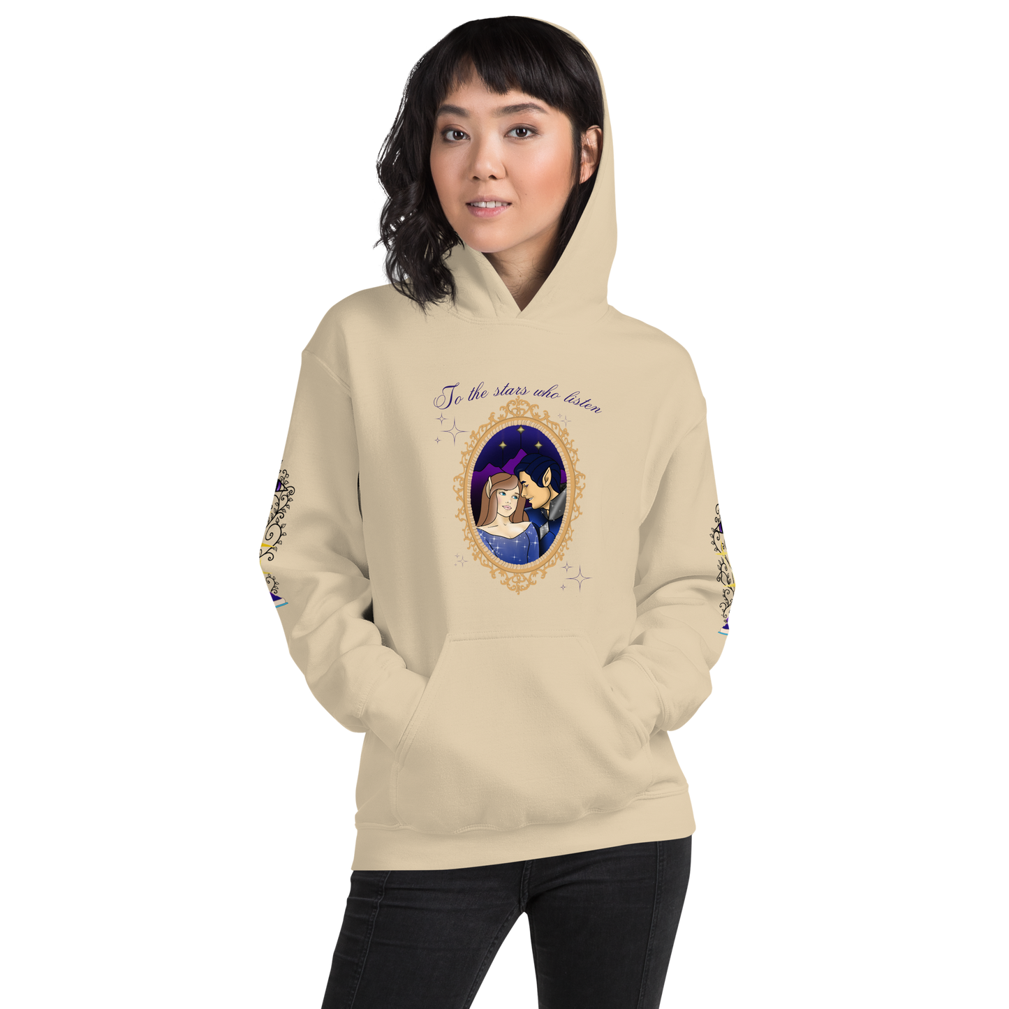 ACOTAR Feysand Portrait Officially Licensed Unisex Hoodie