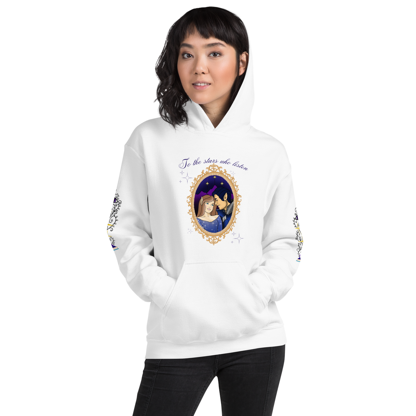 ACOTAR Feysand Portrait Officially Licensed Unisex Hoodie