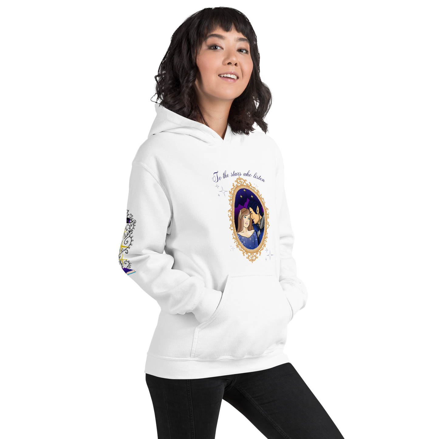 ACOTAR Feysand Portrait Officially Licensed Unisex Hoodie